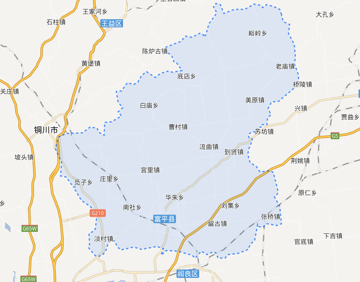 富平縣最新地圖解讀與觀點闡述